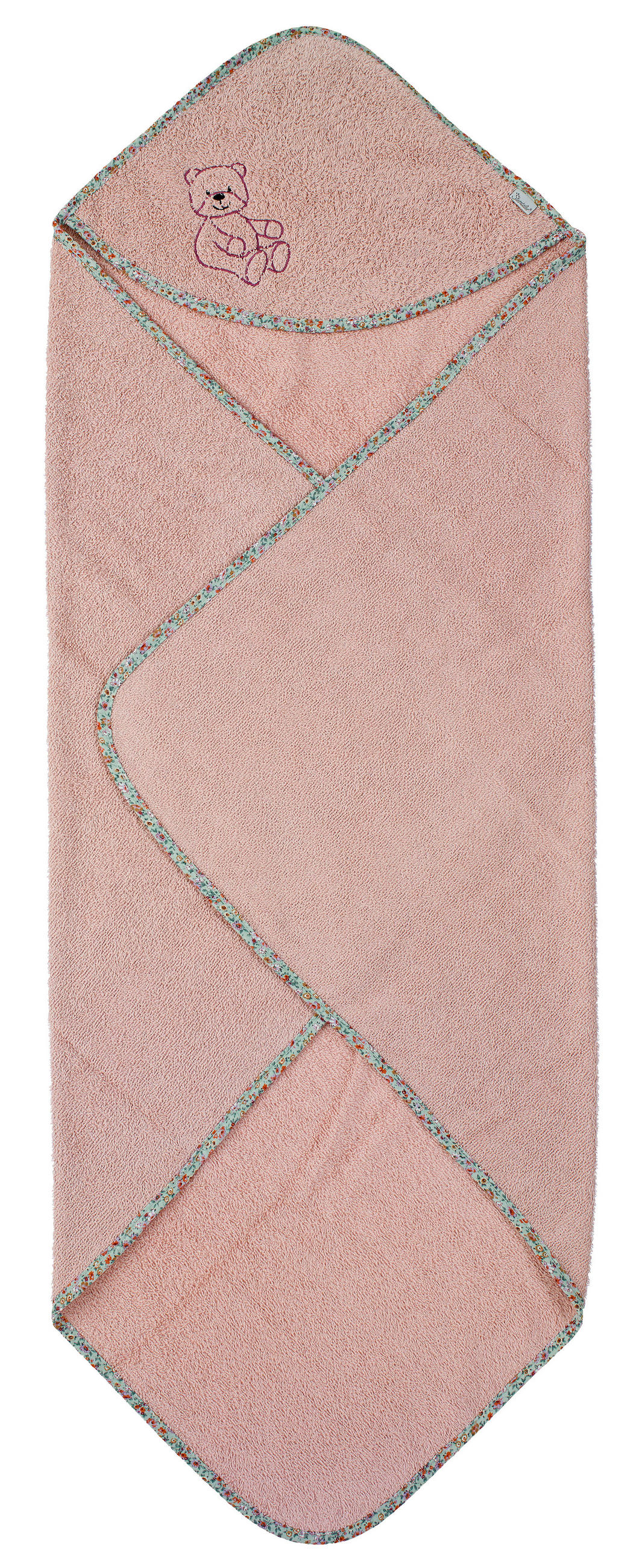 KAPUZENBADETUCH    - Altrosa, Basics, Textil (100/100/0,5cm) - Sterntaler
