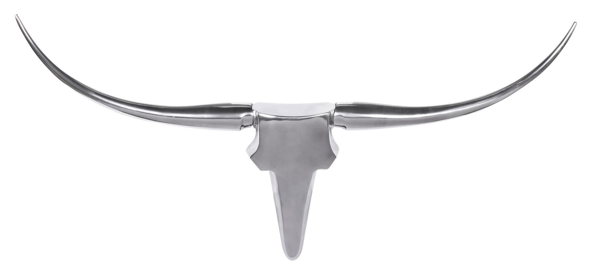 Decorațiune De Perete - argintiu, Modern, metal (100/40/6cm) - MID.YOU