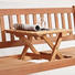 GARTENBANK Eukalyptusholz massiv - Naturfarben, Design, Holz (159/88/60cm) - Ambia Garden