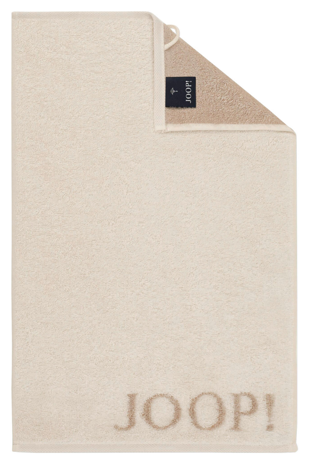 RUČNÍK PRO HOSTY, 30/50 cm, béžová - béžová, Basics, textil (30/50cm) - Joop!