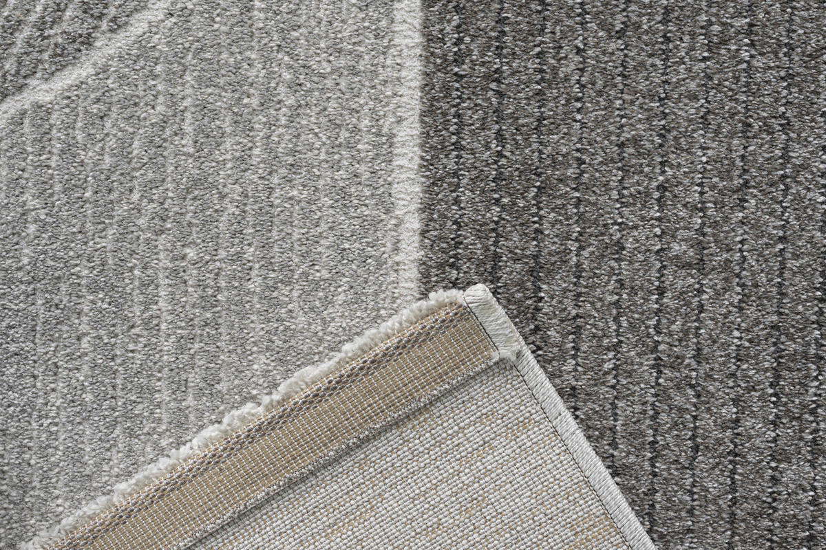 WEBTEPPICH 160/230 cm Valencia Grau, Hellgrau, Dunkelgrau  - Dunkelgrau/Hellgrau, Design, Textil (160/230cm) - Novel