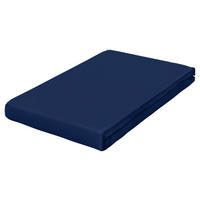 TOPPER-SPANNLEINTUCH 140-160/200-220 cm Jersey  - Dunkelblau, Basics, Textil (140-160/200-220cm) - Schlafgut