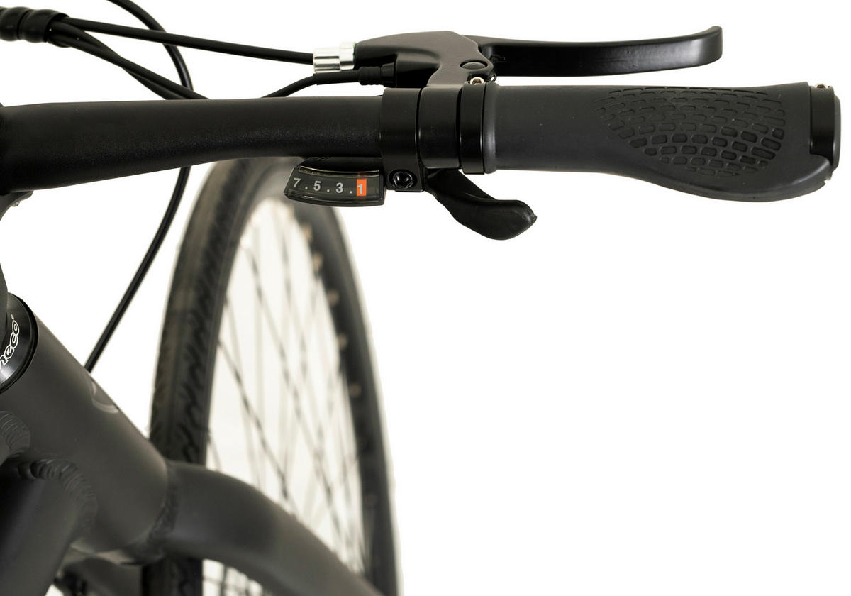 ELEKTROFAHRRAD Urban E-Bike 28 Zoll  - Schwarz, Basics, Metall (180/70/100cm)