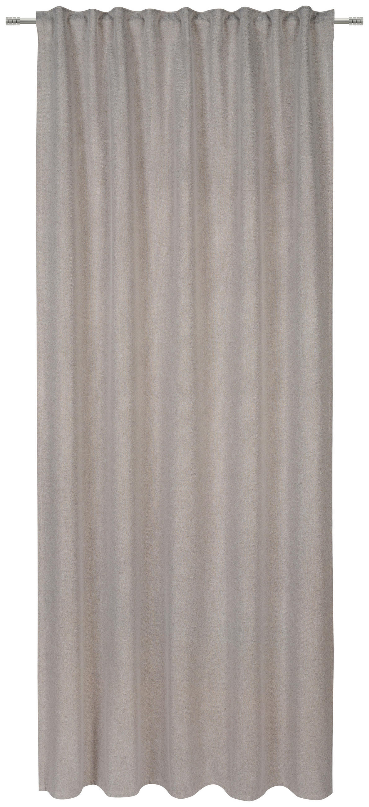 ZATEMŇOVACÍ ZÁVES, black-out (neprepúšťa svetlo), 135/245 cm - béžová, Basics, textil (135/245cm) - Esposa