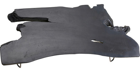 COUCHTISCH in Holz, Metall 100/40/40 cm - Schwarz, Design, Holz/Metall (100/40/40cm) - Ambia Home