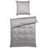 BETTWÄSCHE Satin Grau 155/220 cm - Grau, Basics, Textil (155/220cm) - Janine