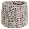 AUFBEWAHRUNGSKÖRBCHEN  18/18 cm    - Grau, Basics, Textil (18/18cm) - Patinio