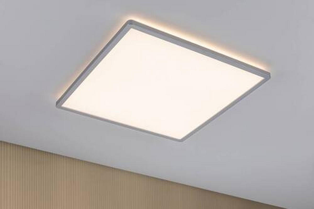 LED-PANEEL 42/42/2,8 cm   - Chromfarben, Basics, Kunststoff (42/42/2,8cm) - Paulmann