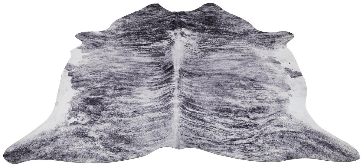 KONSTFÄLL 125/155 cm Dallas  - mörkgrå/ljusgrå, Lifestyle, textil (125/155cm) - Novel