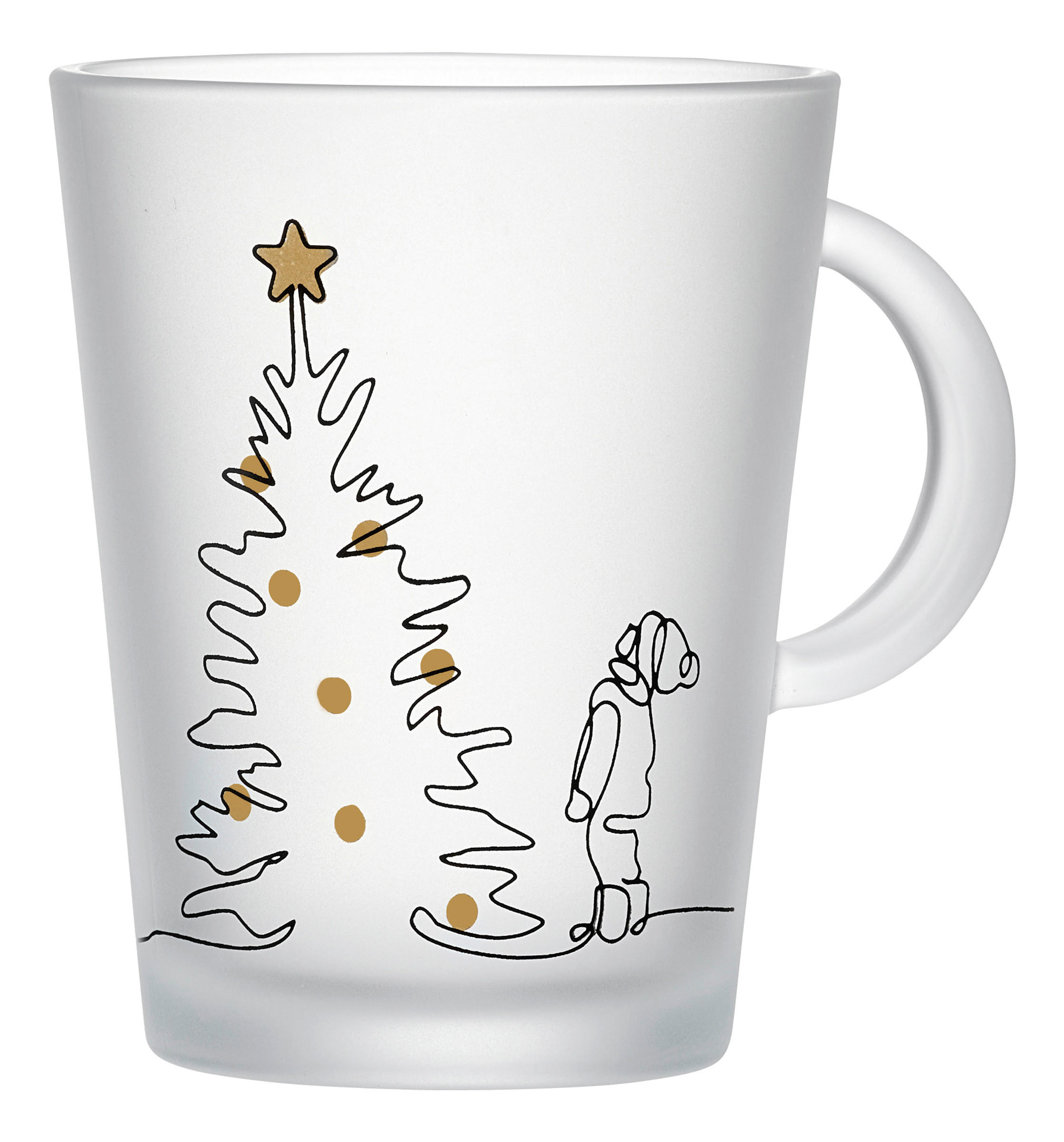 Pahar Multifuncțional  - Basics, sticlă (12/9/11cm)