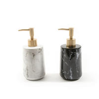 DOZATOR TEKUĆEG SAPUNA  crna, bijela  plastika, keramika   - bijela/crna, Konvencionalno, plastika/keramika (8/17,5cm) - Homeware