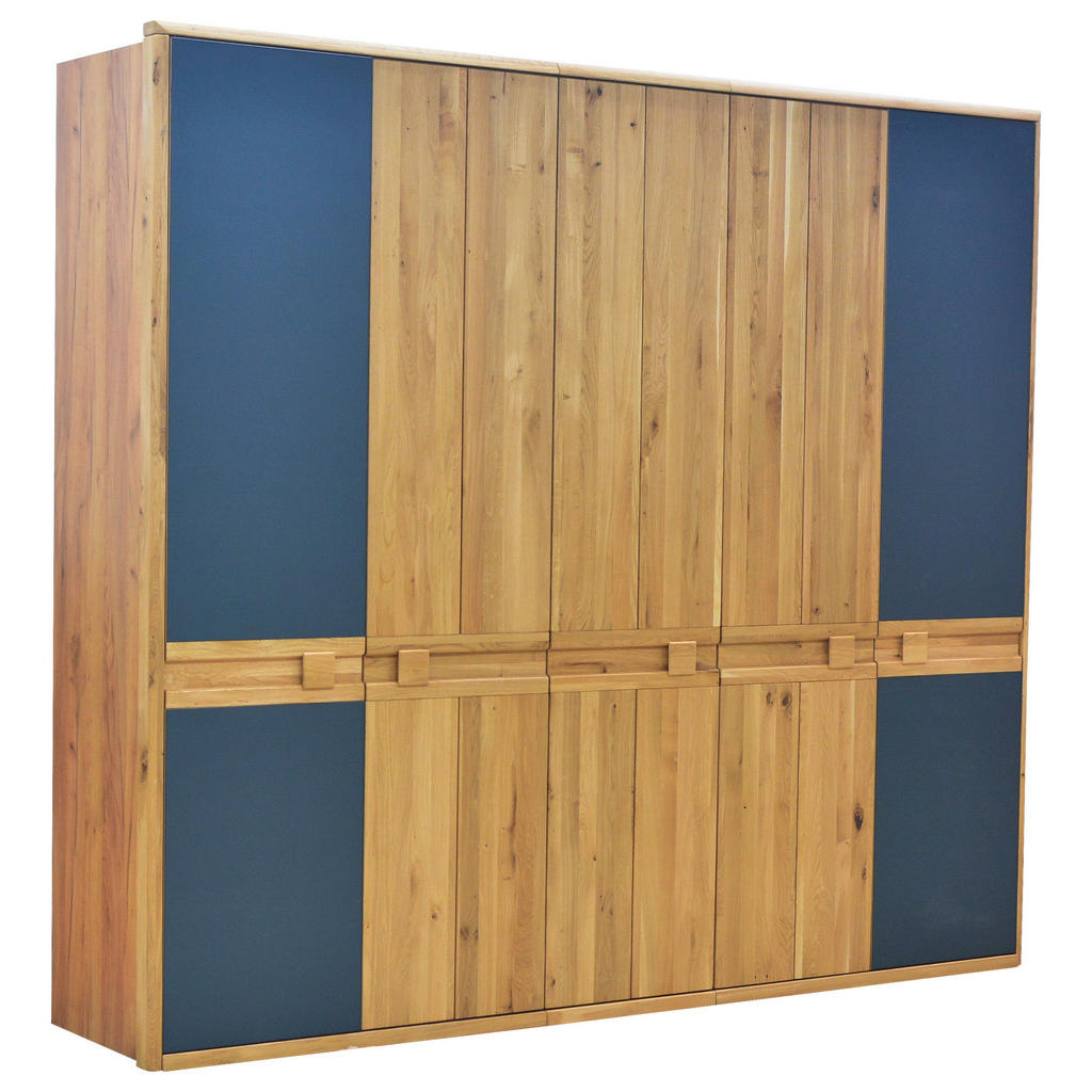 Linea Natura ŠATNÍKOVÁ SKRIŇA, divoký dub, dub artisan, divoký dub, 256,8/225/58,5 cm