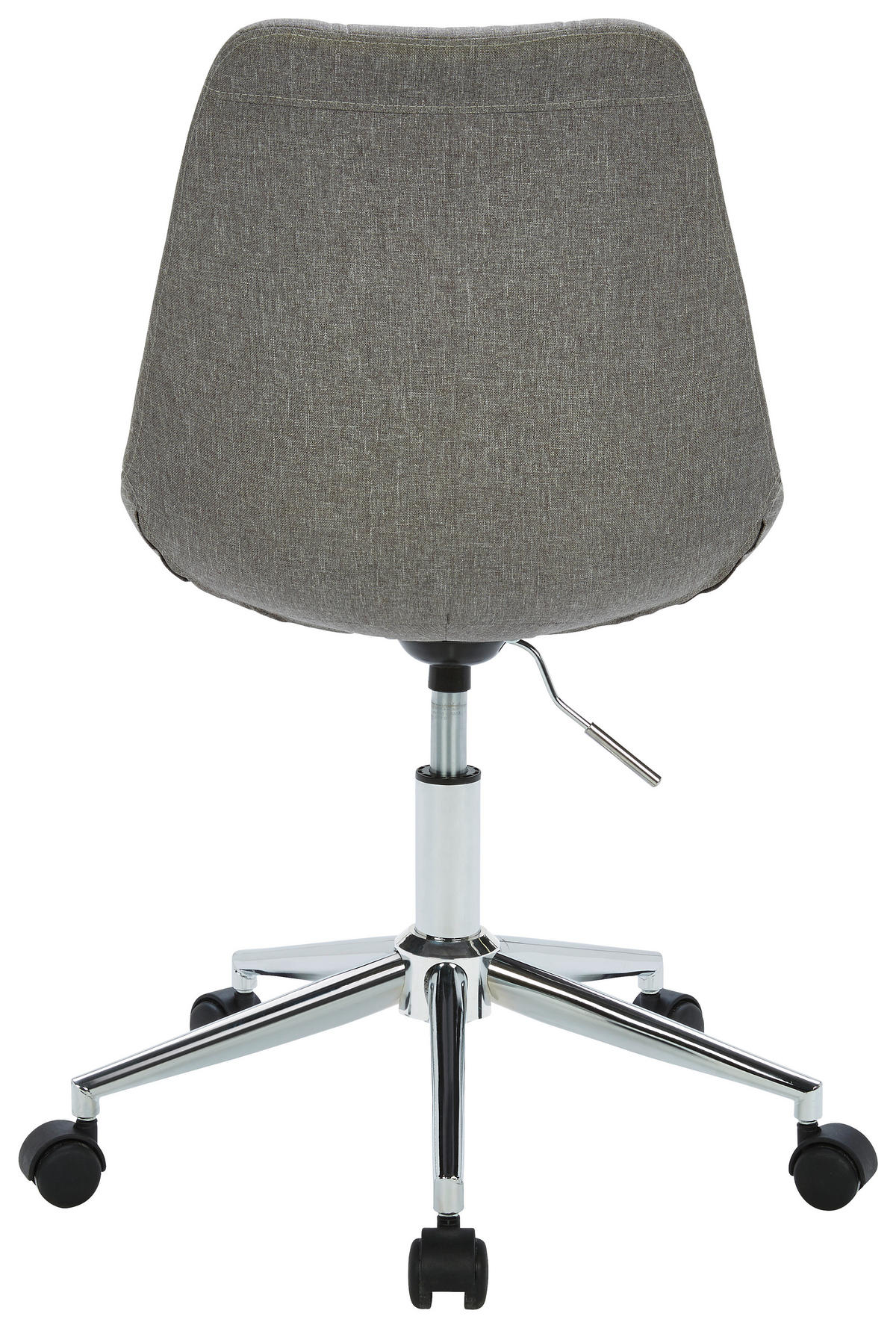 CHAISE PIVOTANTE POUR JEUNES - couleur chromée/gris foncé, Konventionell, métal/matière synthétique (49/96/56cm) - Carryhome