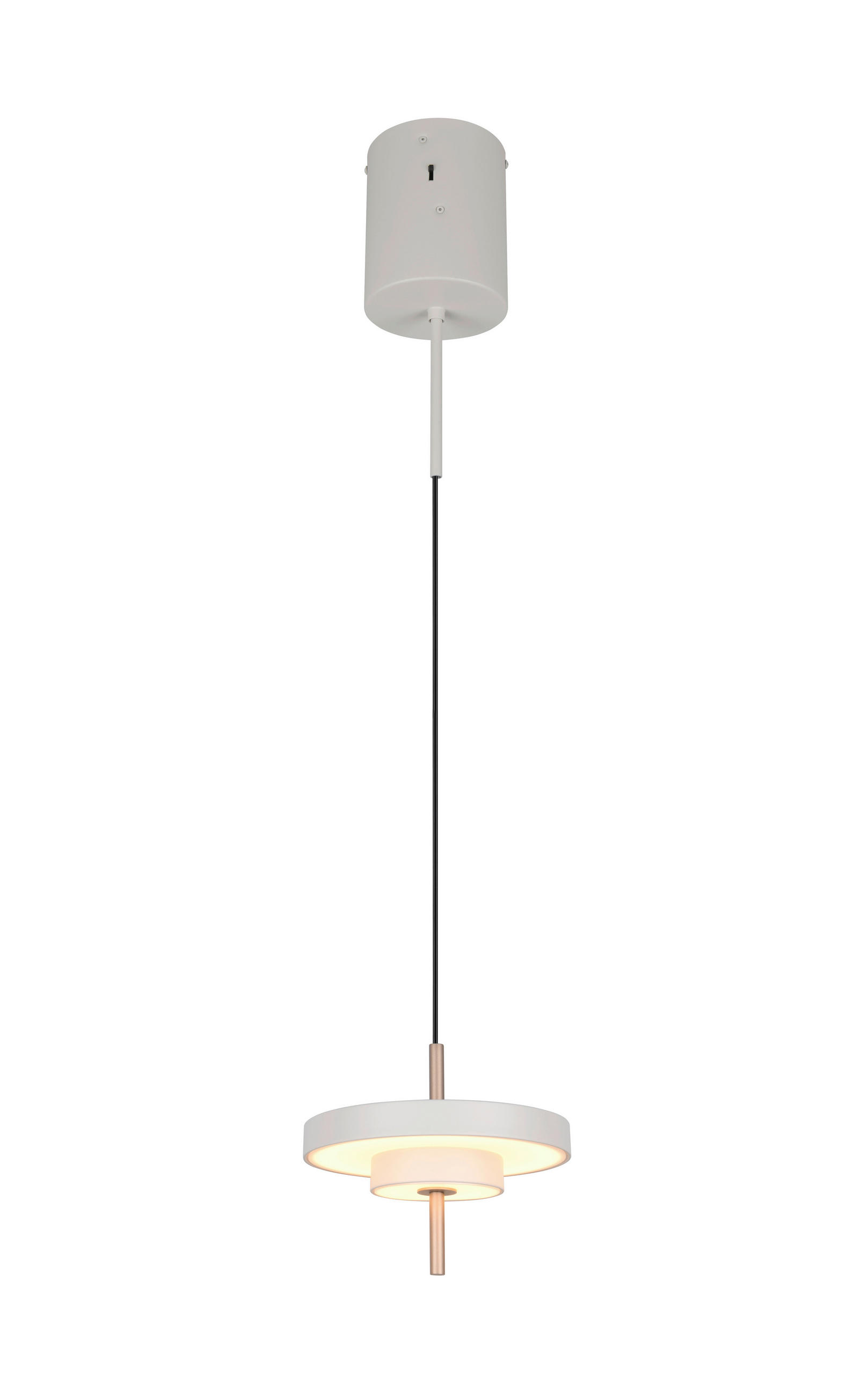 LED FÜGGESZTÉK - barna/szürke, Basics, fém (20/150cm)