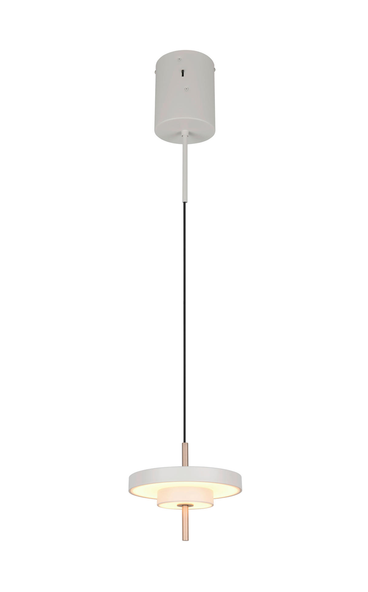 LED FÜGGESZTÉK - barna/szürke, Basics, fém (20/150cm)