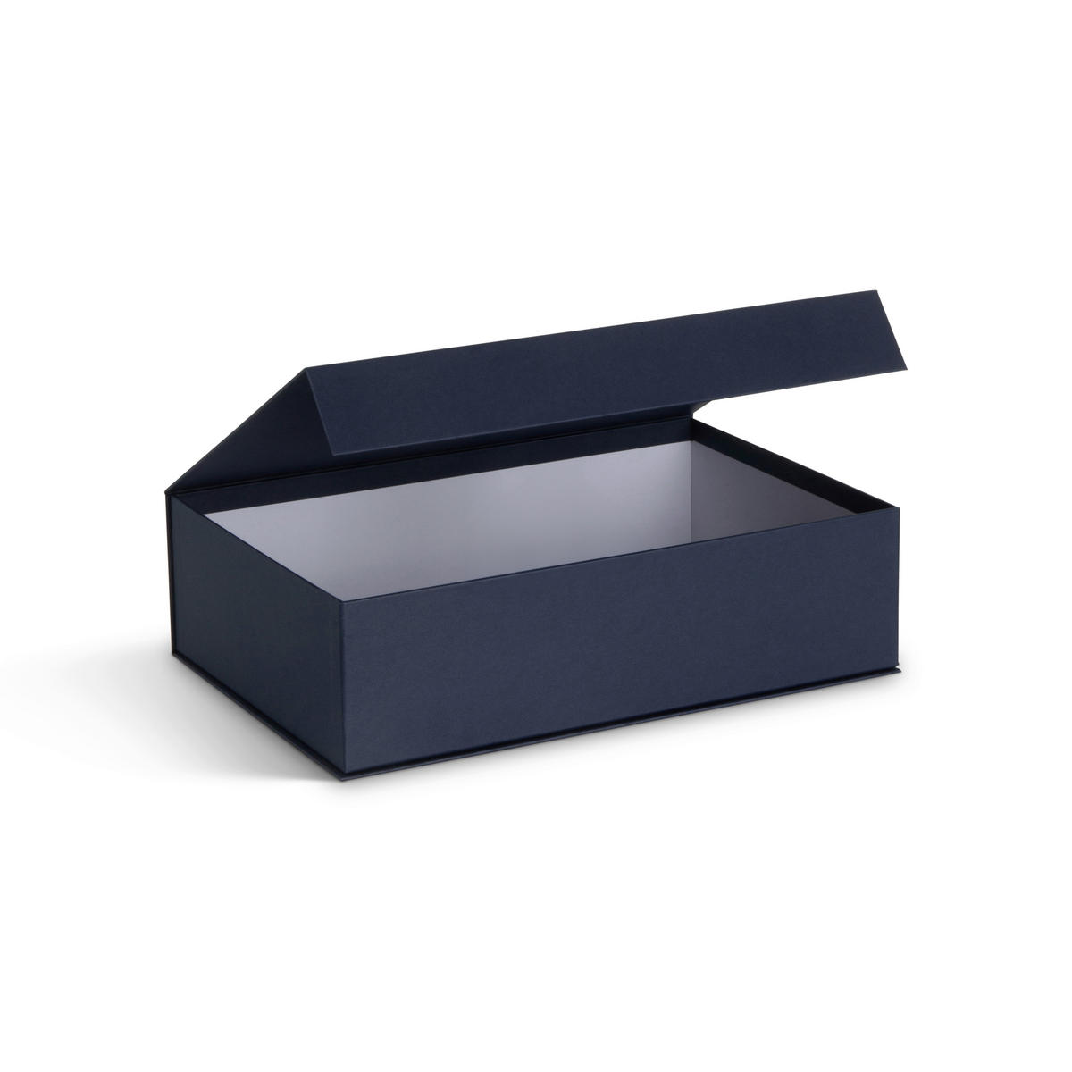 AUFBEWAHRUNGSBOX    25/36.5/10.5 cm  - Dunkelblau, Basics, Karton/Papier (25/36.5/10.5cm)