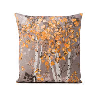 DEKORAČNÝ VANKÚŠ 45/45 cm - medová, Basics, textil (45/45cm) - Novel