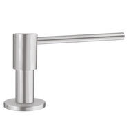 SPÜLMITTELSPENDER  - Edelstahlfarben, Basics, Metall (4,5/8/12,7cm) - Blanco