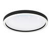 TAKLAMPA Montemorelos-Z 34,5 W 57/7 cm  - vit/svart, Basics, metall/plast (57/7cm) - Eglo