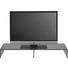 TV-AUFSATZ Glas Grau - Grau, Design, Glas (110/14/35cm) - BOXXX