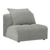 SESSEL in Webstoff Grau, Hellgrau  - Hellgrau/Schwarz, MODERN, Kunststoff/Textil (98/77/108cm) - Stylife