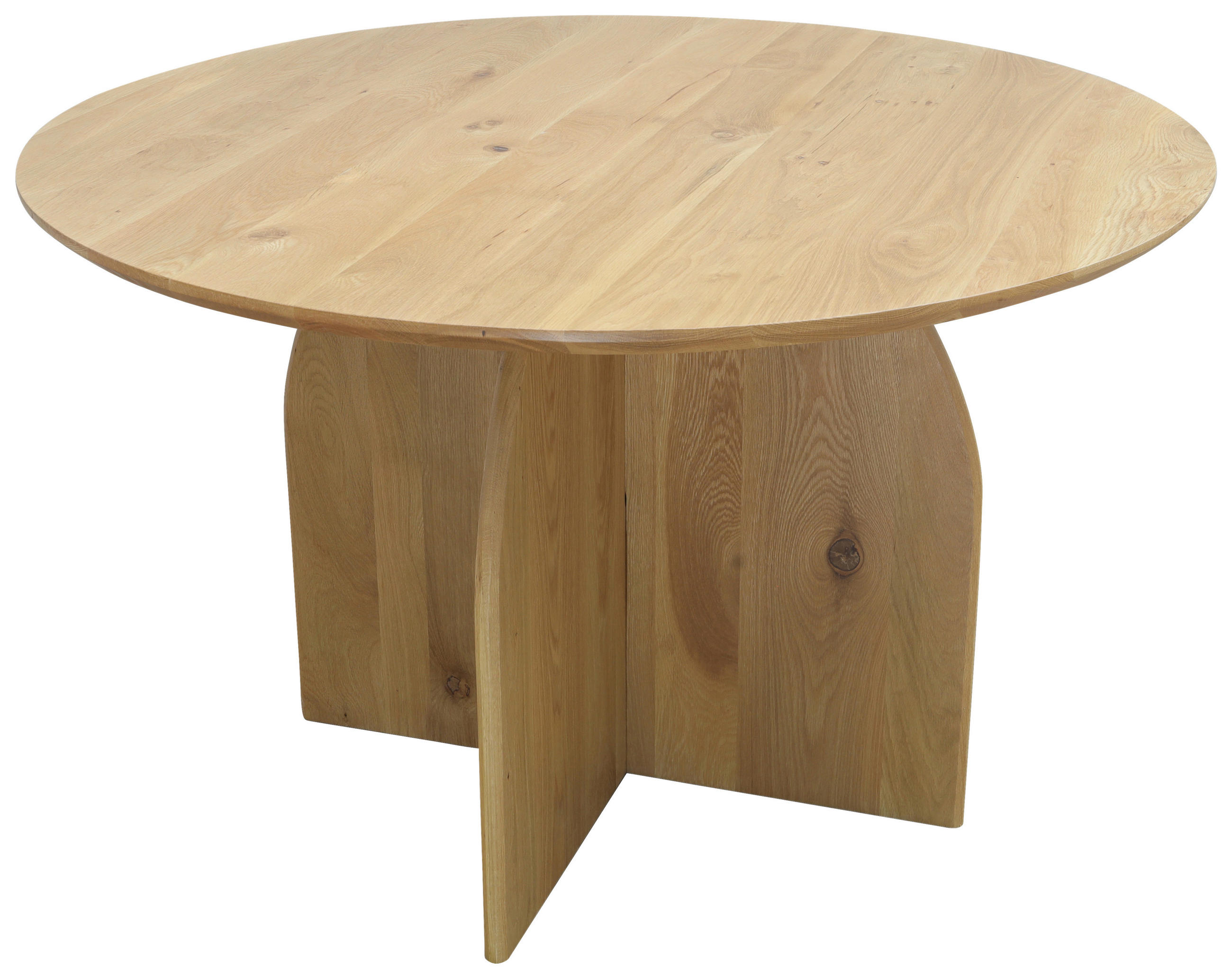ESSTISCH 120/120/75 cm Echtholz  Holz Eichefarben  - Eichefarben, KONVENTIONELL, Holz (120/120/75cm) - VanDerken