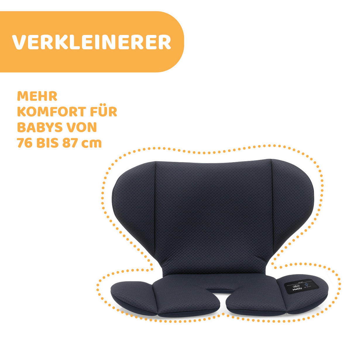 KINDERAUTOSITZ MOKITA I-SIZE  - Dunkelgrau, Basics (46/79/44cm) - Chicco