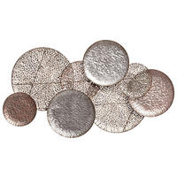 ZIDNA DEKORACIJA     110,5/7,5/60,5 cm      - zlatna/bakarna, Osnovno, metal (110,5/7,5/60,5cm) - Ambia Home