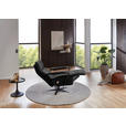 RELAXSESSEL in Textil Anthrazit  - Anthrazit/Schwarz, Design, Textil/Metall (68/117/85cm) - Cantus