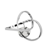 LED-DECKENLEUCHTE 55/29 cm   - Chromfarben, Design, Kunststoff/Metall (55/29cm) - Dieter Knoll