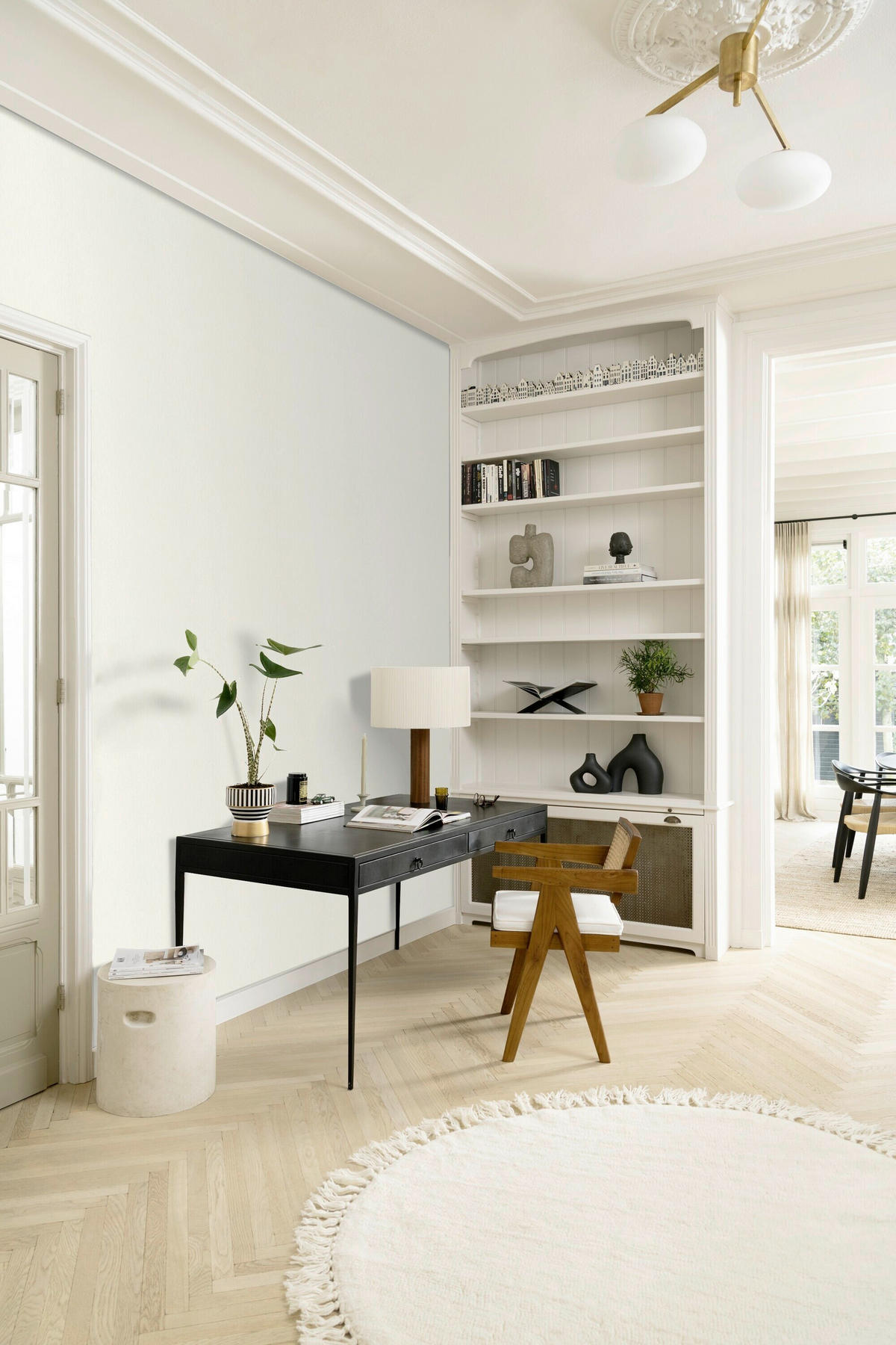 TAPETE - Weiß, Basics, Textil (600/53cm) - Tesa