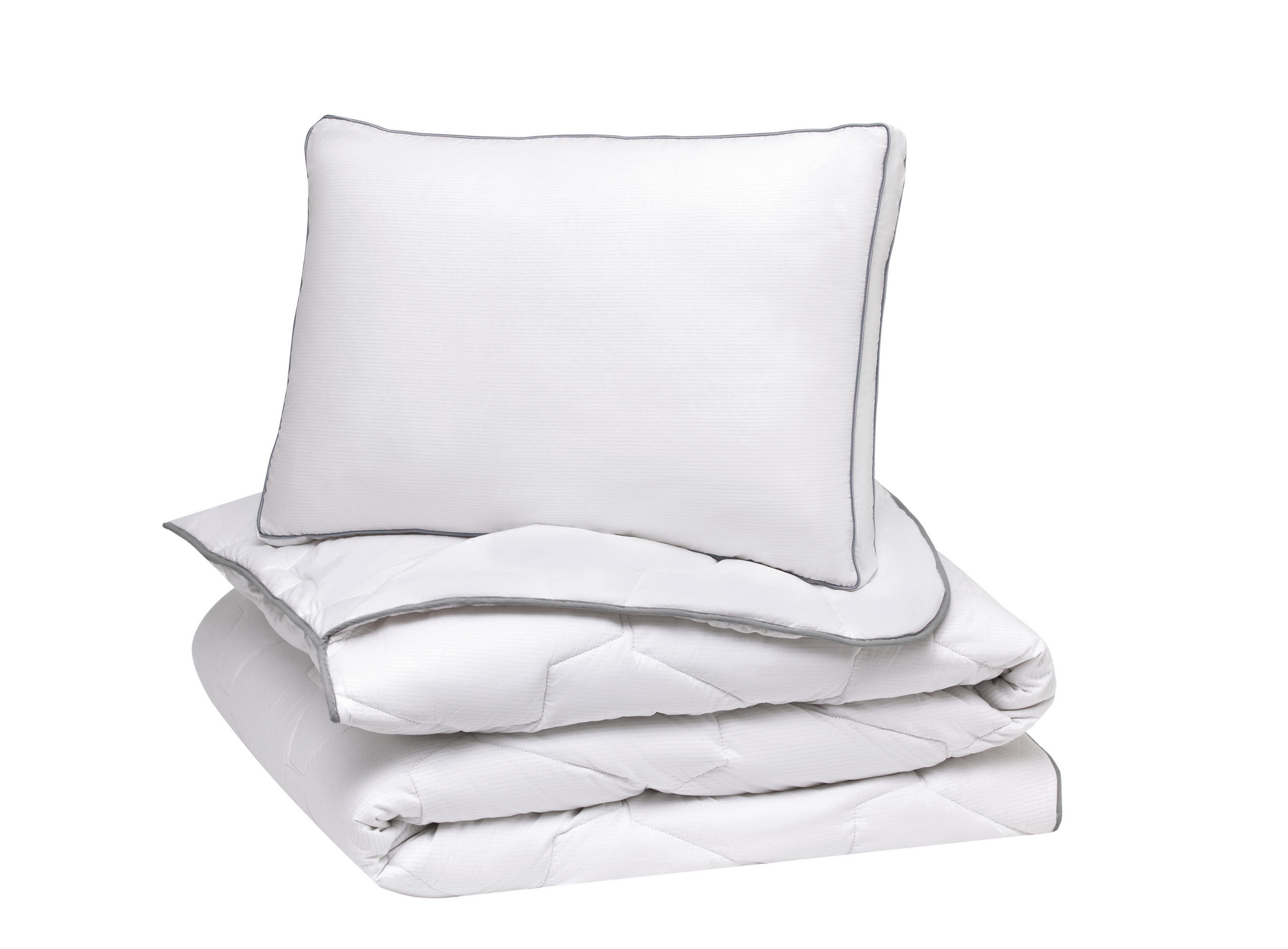KOPFPOLSTER   - Weiß, Basics, Textil (40/80/12,4cm) - Yatas