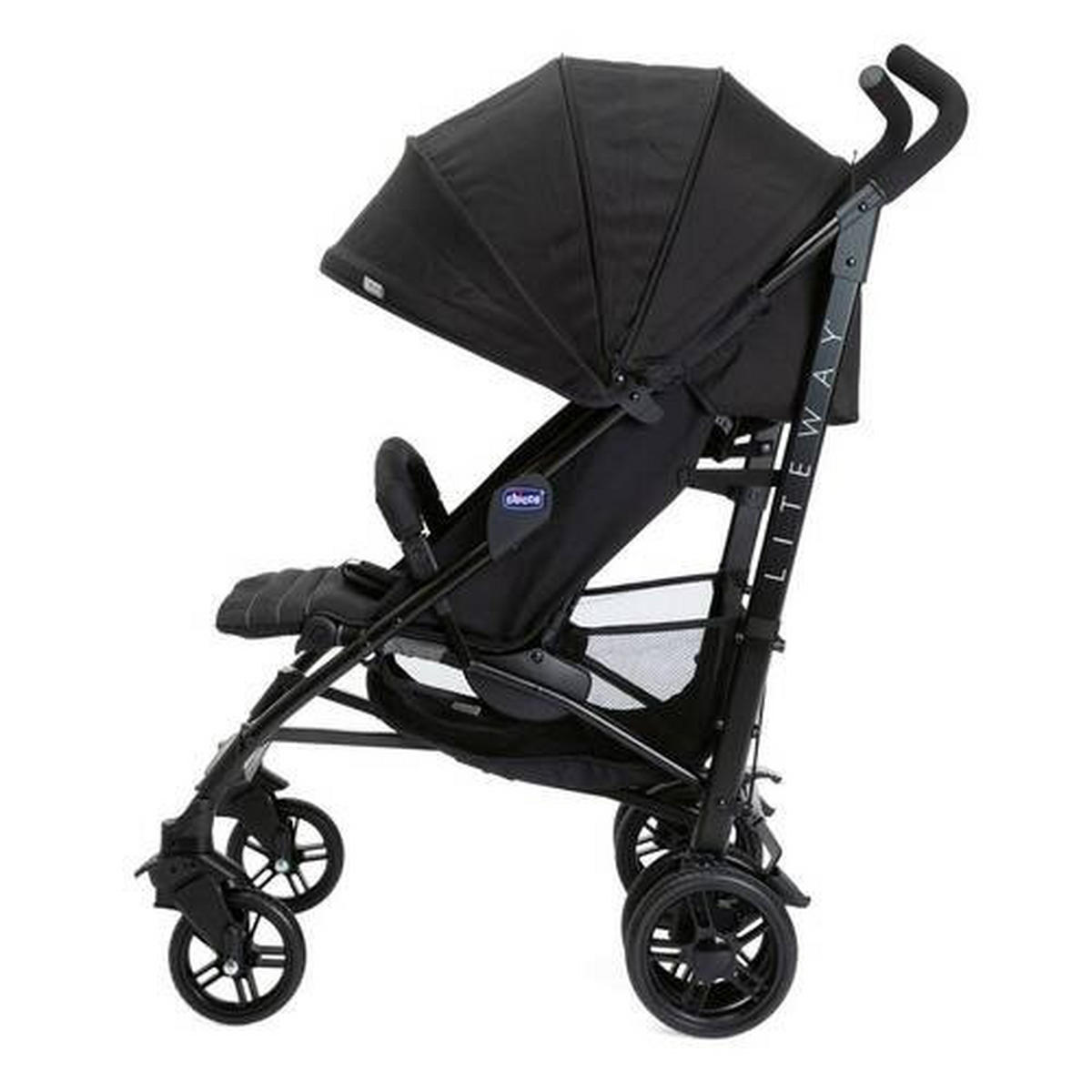 BUGGY LITEWAY 4  - Schwarz, Basics, Textil/Metall (48/103/88cm) - Chicco