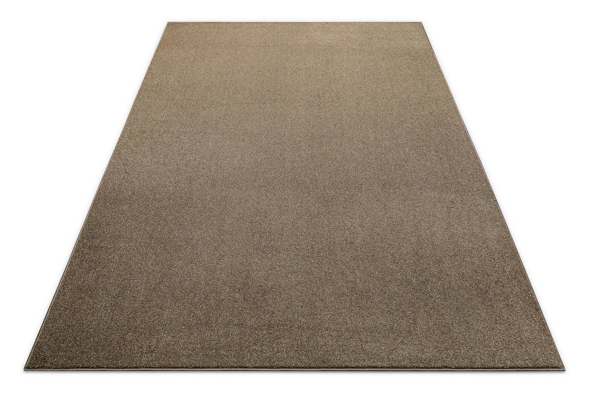 WEBTEPPICH 166/240 cm Tim Hellbraun  - Hellbraun, KONVENTIONELL, Textil (166/240cm)