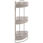 AUFBEWAHRUNGSREGAL 30,5/70,5 cm     - Taupe, Trend, Metall (30,5/70,5cm) - Homeware