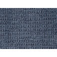 HOCKER in Textil Dunkelblau  - Schwarz/Dunkelblau, KONVENTIONELL, Textil/Metall (106/40/72cm) - Hom`in