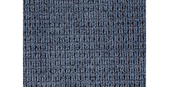 HOCKER in Textil Dunkelblau  - Schwarz/Dunkelblau, KONVENTIONELL, Textil/Metall (106/40/72cm) - Hom`in