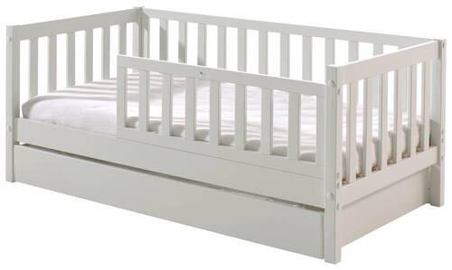 KINDER-/JUNIORBETT  in Weiß  - Naturfarben/Weiß, MODERN, Holz (70/140cm) - MID.YOU