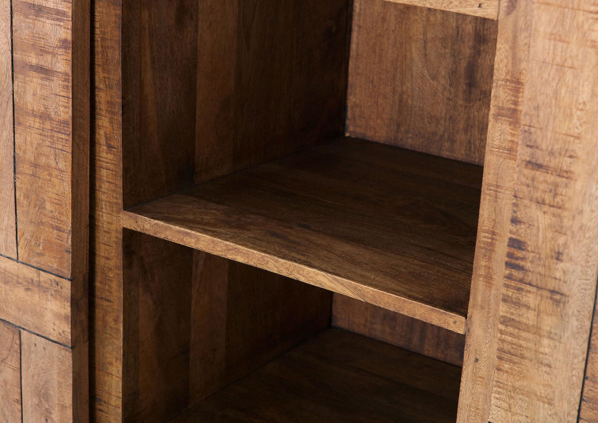 HIGHBOARD  in 145/145/45 cm  - Schwarz/Naturfarben, KONVENTIONELL, Holz/Holzwerkstoff (145/145/45cm) - Landscape