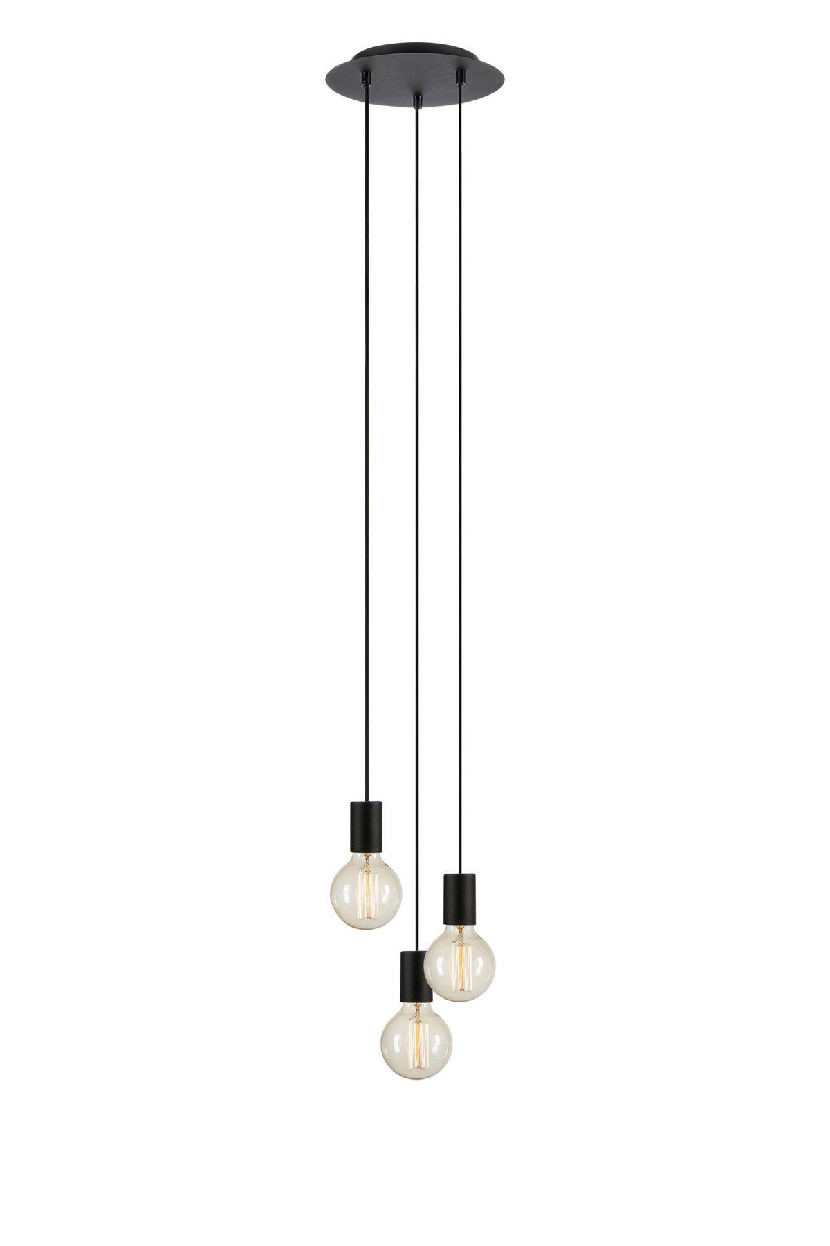 PENDELLEUCHTE 25/4,3/160 cm  - Schwarz, Basics, Metall (25/4,3/160cm) - Markslöjd
