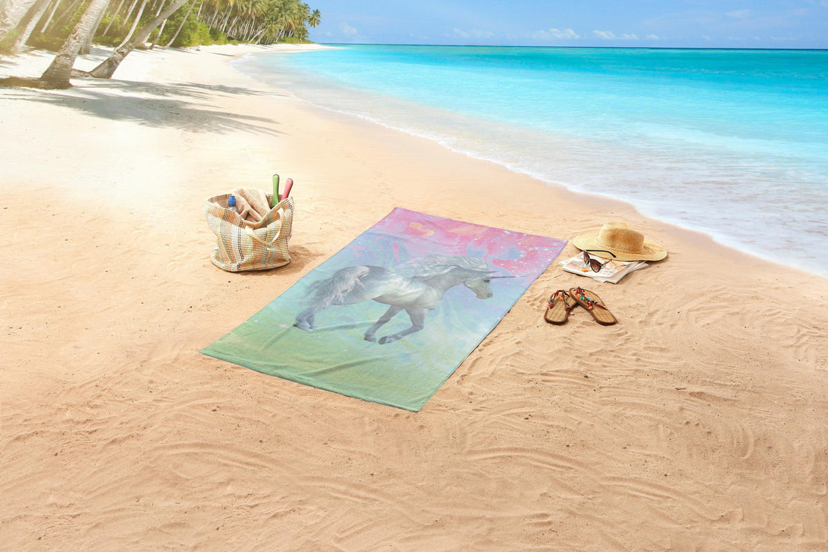 STRANDTUCH Multicolor 75/150 cm  - Multicolor, Trend, Textil (75/150cm)