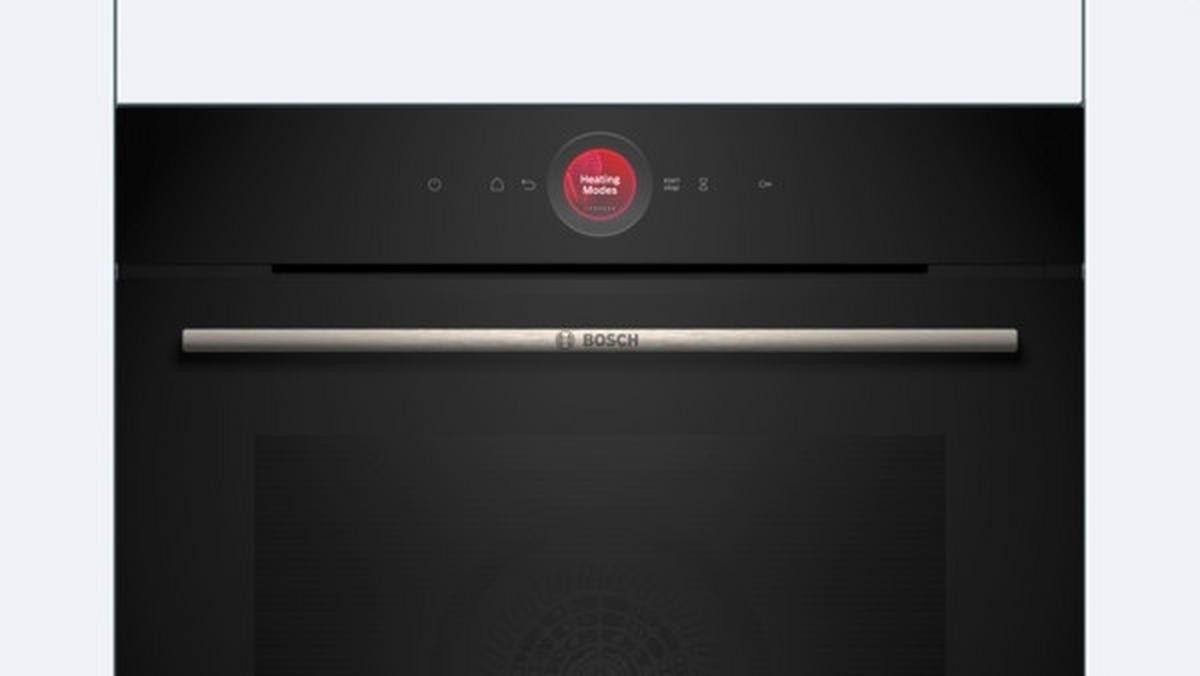 UGRADNA RERNA - crna, Dizajnerski, staklo/metal (59,4/59,5/54,8cm)