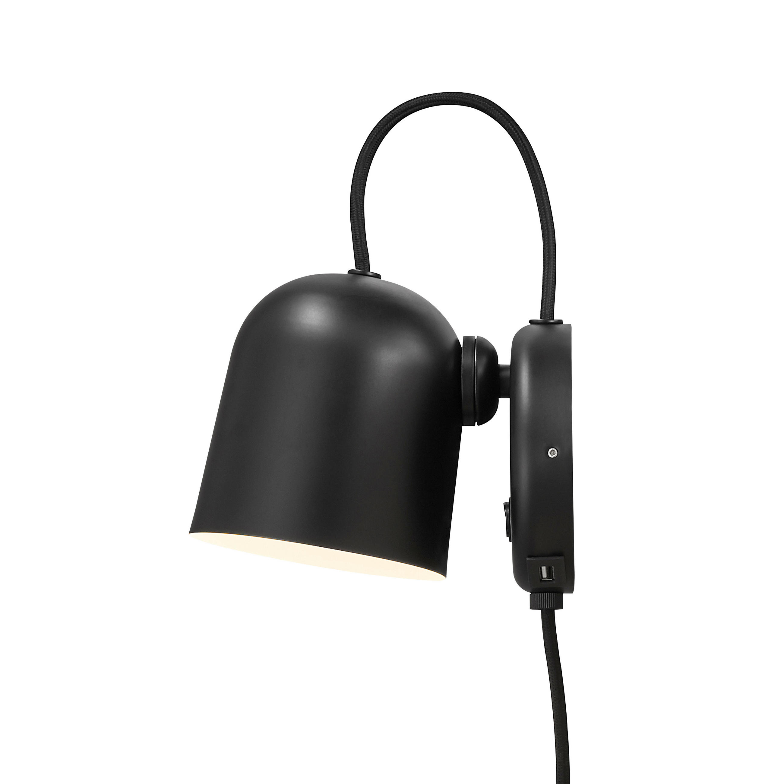 WANDLEUCHTE Angle 10/5,2/7,2 cm - Schwarz, Design, Metall (10/5,2/7,2cm) - Nordlux