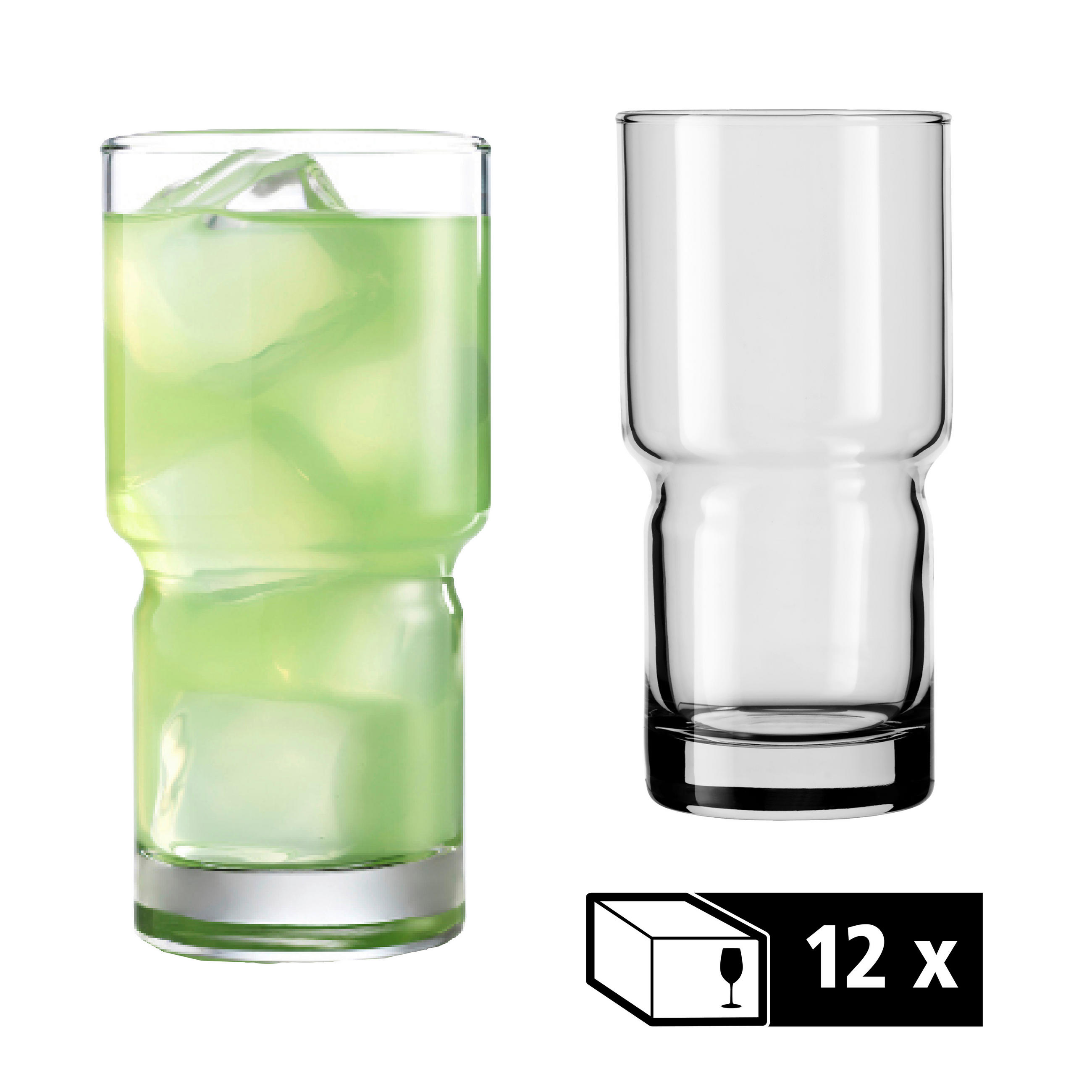 GLÄSERSET NEWTON  12-teilig  - Klar, Basics, Glas (7/14,5cm)