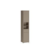 HOCHSCHRANK 39,8/191,9/34,9 cm  - Taupe/Grau, MODERN, Holzwerkstoff/Kunststoff (39,8/191,9/34,9cm) - Xora