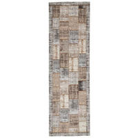 LÄUFER 80/300 cm  - Beige/Grau, Trend, Textil (80/300cm) - Novel