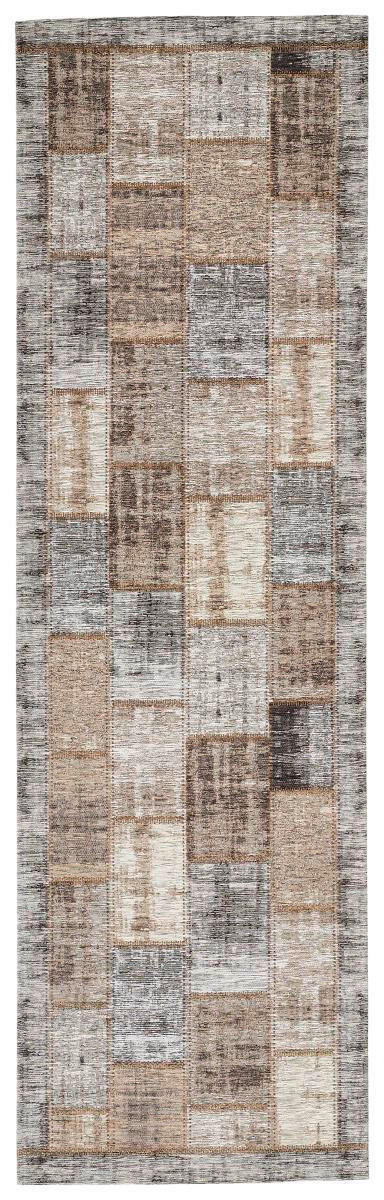 Novel Läufer Grau, Beige 80x300 cm