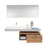 BADEZIMMER - Eichefarben/Weiß, Design, Glas/Holz (160cm) - Voglauer BADEZIMMER - Eichefarben/Weiß, Design, Glas/Holz (160cm) - Voglauer