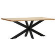 TISCHPLATTE      - Eichefarben, Design, Holz (200/100/4cm) - Landscape