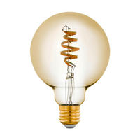 LED-LEUCHTMITTEL   E27 4,9 W  - Goldfarben, Basics, Glas (14,0cm) - Eglo